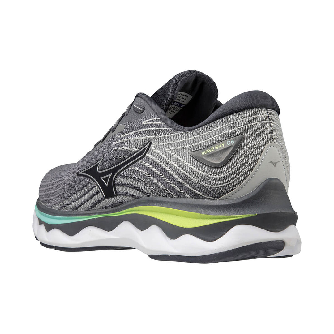Wave Sky 6 Mens | Quiet Shade/silver/neo Lime