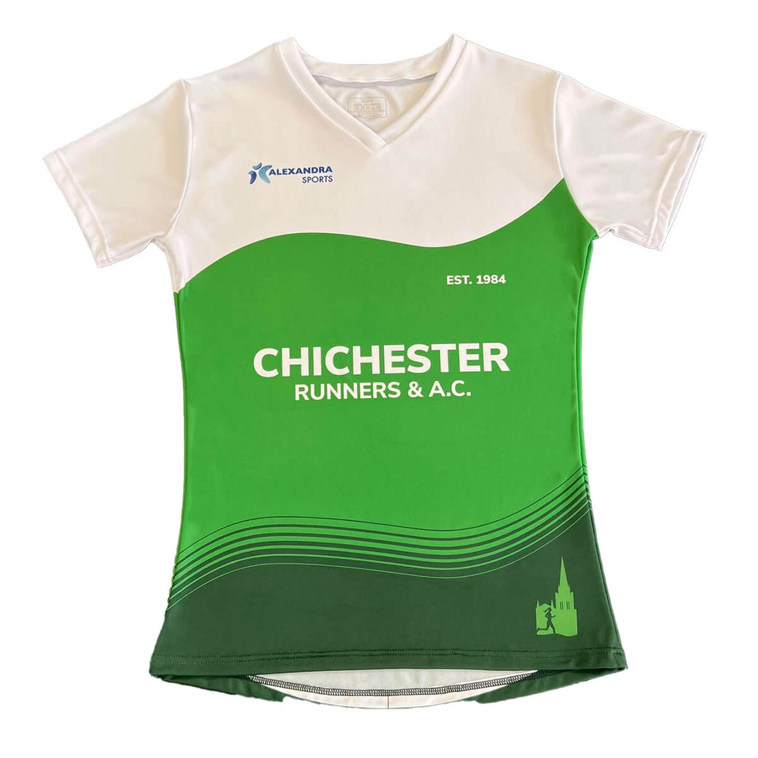 Chichester Runners Club Kit Womens Short Sleeve Tee