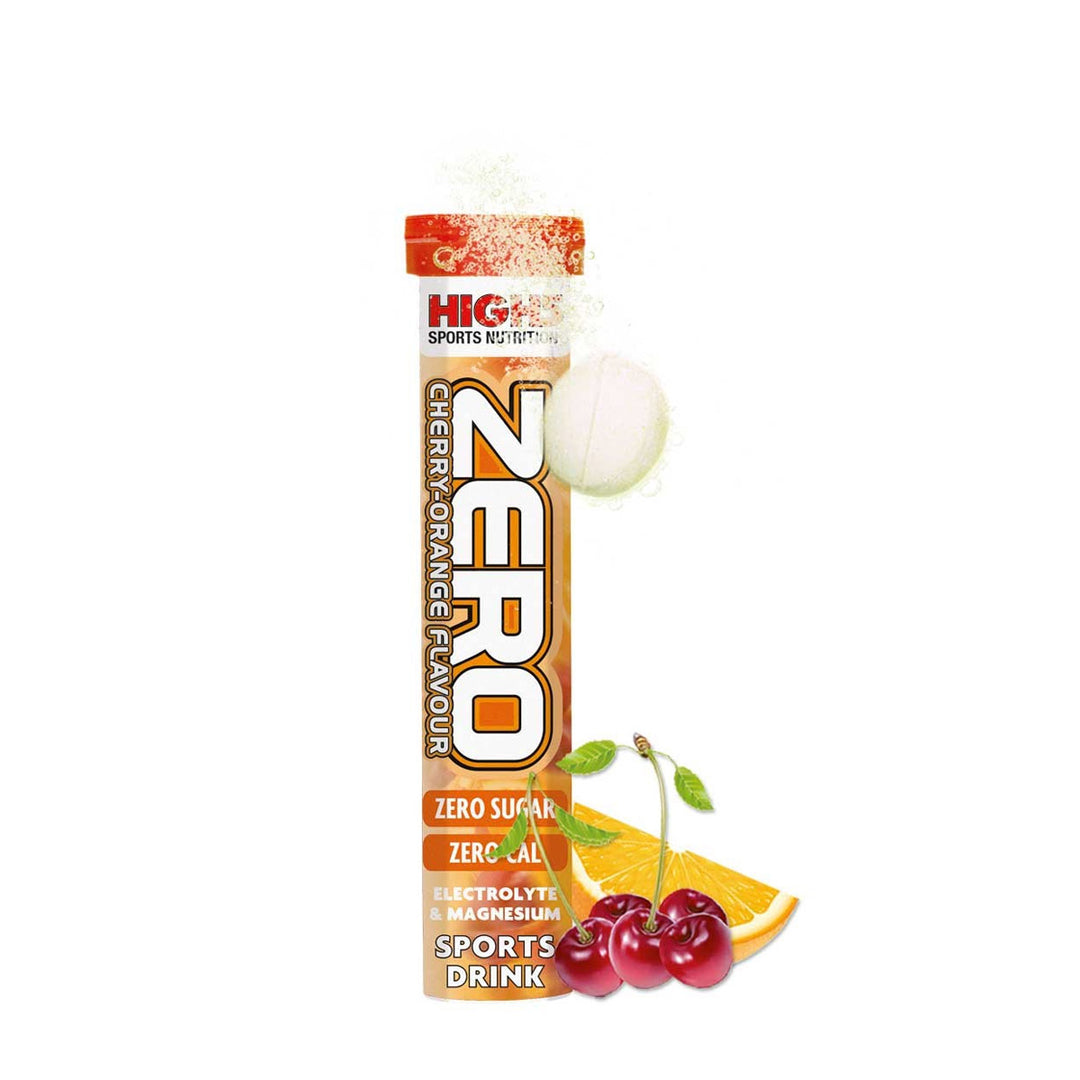 High 5 Zero | Single 20 Tablet Tube | Cherry Orange Flavour